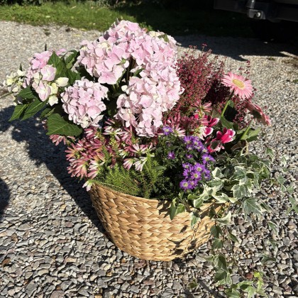 Composition Panier pour le cimetière