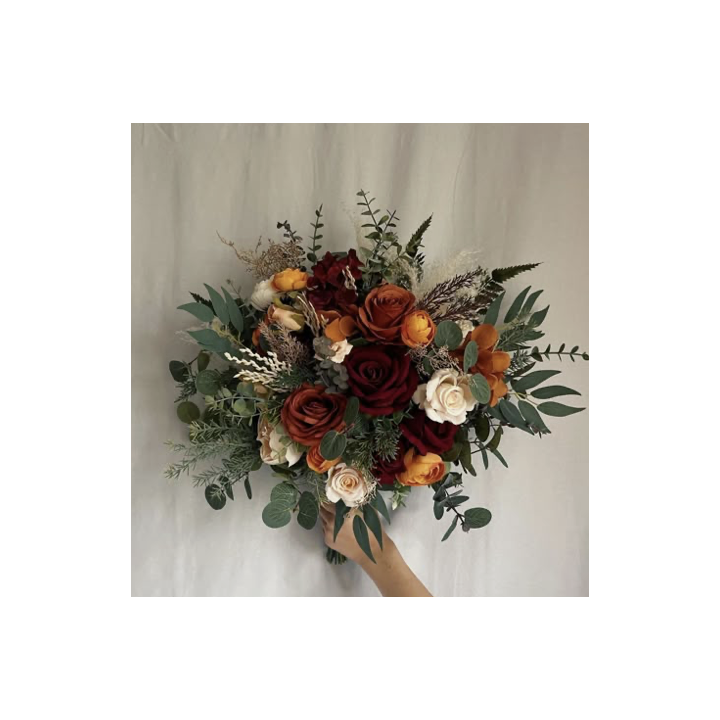 25/10 - Composition d'un bouquet rond Automnal