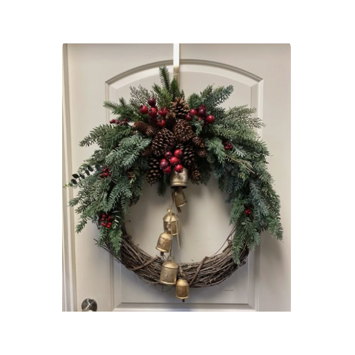 13/12 - Création d'une couronne de porte