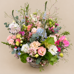 Panier Fleuri - Deuil